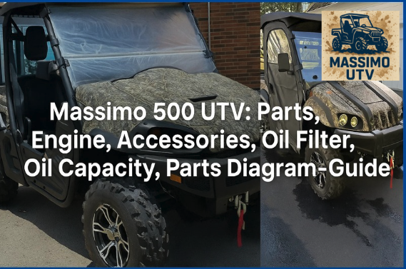 Massimo 500 UTV: Parts, Engine, Accessories, Oil Filter, Oil Capacity, Parts Diagram-Guide