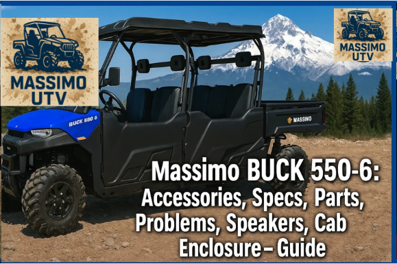 Massimo BUCK 550-6: Accessories, Specs, Parts, Problems, Speakers, Cab Enclosure – Guide