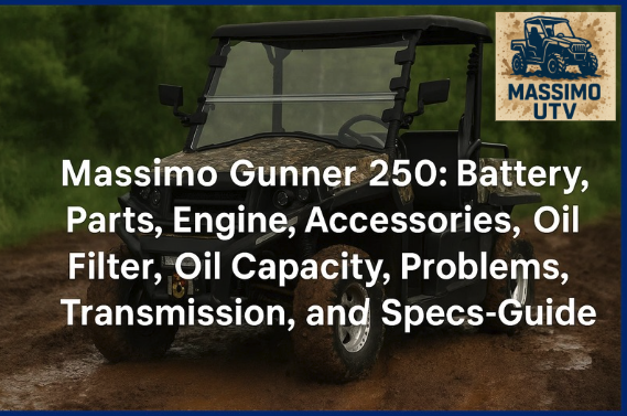 Massimo Gunner 250: Battery, Parts, Engine, Accessories, Oil Filter, Oil Capacity, Problems, Transmission, and Specs-Guide