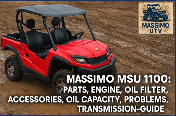 Massimo MSU 1100: Parts, Engine, Oil Filter, Accessories, Oil Capacity, Problems, Transmission-Guide