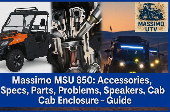 Massimo MSU 850: Accessories, Specs, Parts, Problems, Speakers, Cab Enclosure – Guide