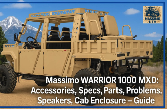 Massimo WARRIOR 1000 MXD: Accessories, Specs, Parts, Problems, Speakers, Cab Enclosure – Guide