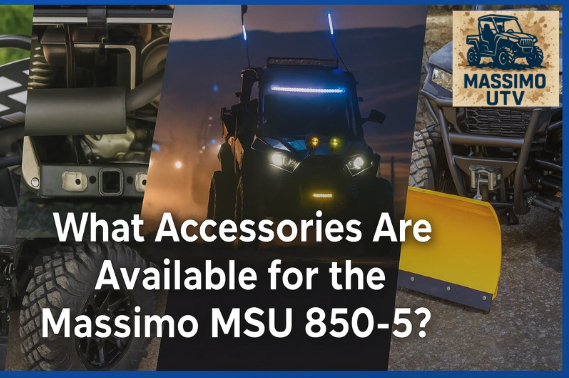 What Accessories Are Available for the Massimo MSU 850-5?