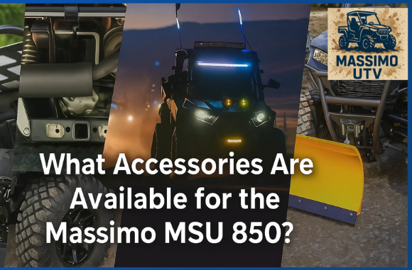 What Accessories Are Available for the Massimo MSU 850?