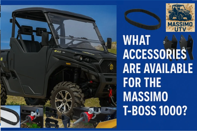 What Accessories Are Available for the Massimo T-BOSS 1000?