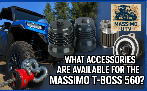 What Accessories Are Available for the Massimo T-BOSS 560?