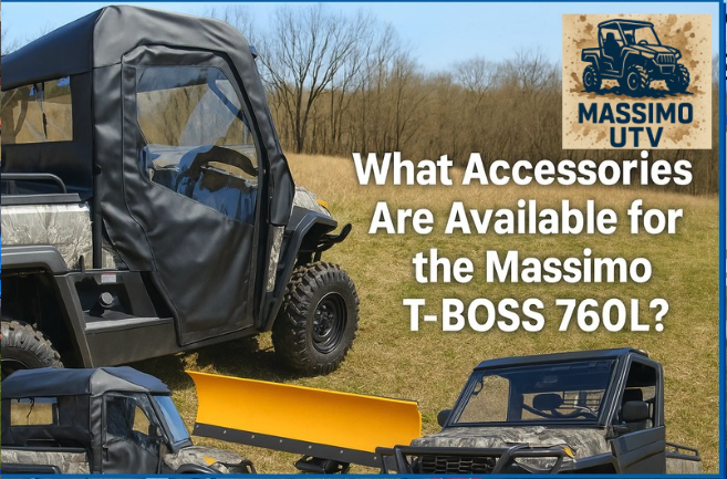 What Accessories Are Available for the Massimo T-BOSS 760L?