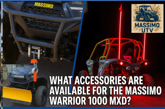 What Accessories Are Available for the Massimo WARRIOR 1000 MXD?