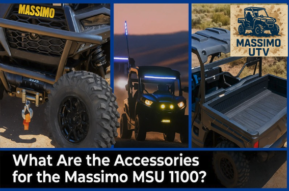 What Are the Accessories for the Massimo MSU 1100?