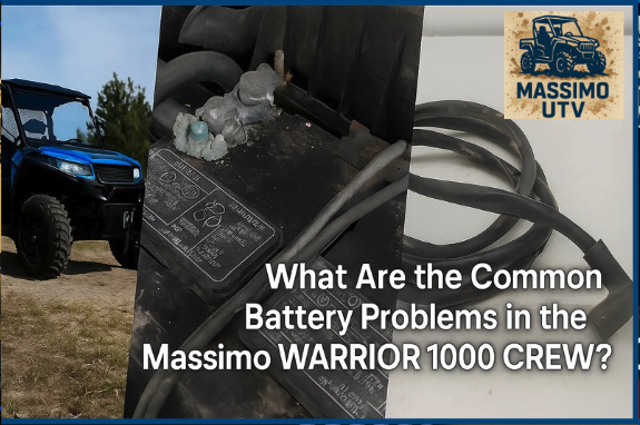 What Are the Common Battery Problems in the Massimo WARRIOR 1000 MXD CREW?