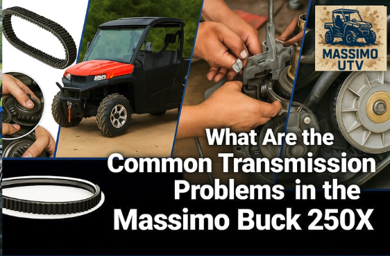What Are the Common Transmission Problems in the Massimo BUCK 250X GOLF?