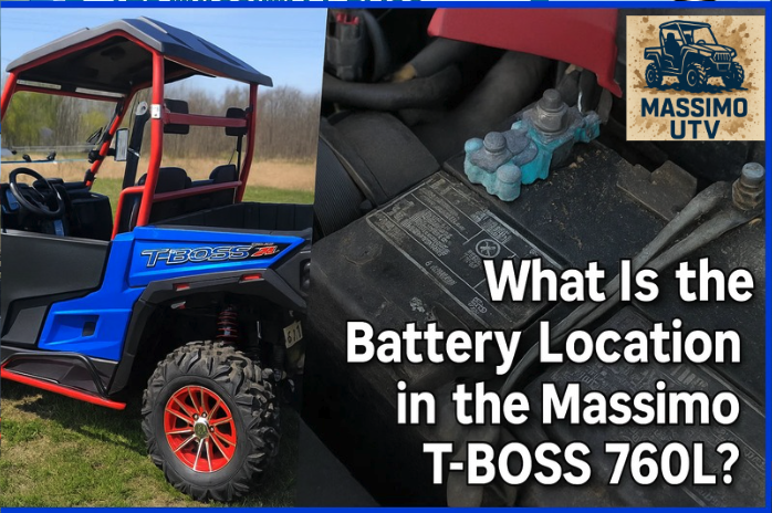 What Is the Battery Location in the Massimo T-BOSS 760L?