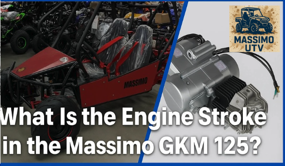 What Is the Engine Stroke in the Massimo GKM 125?