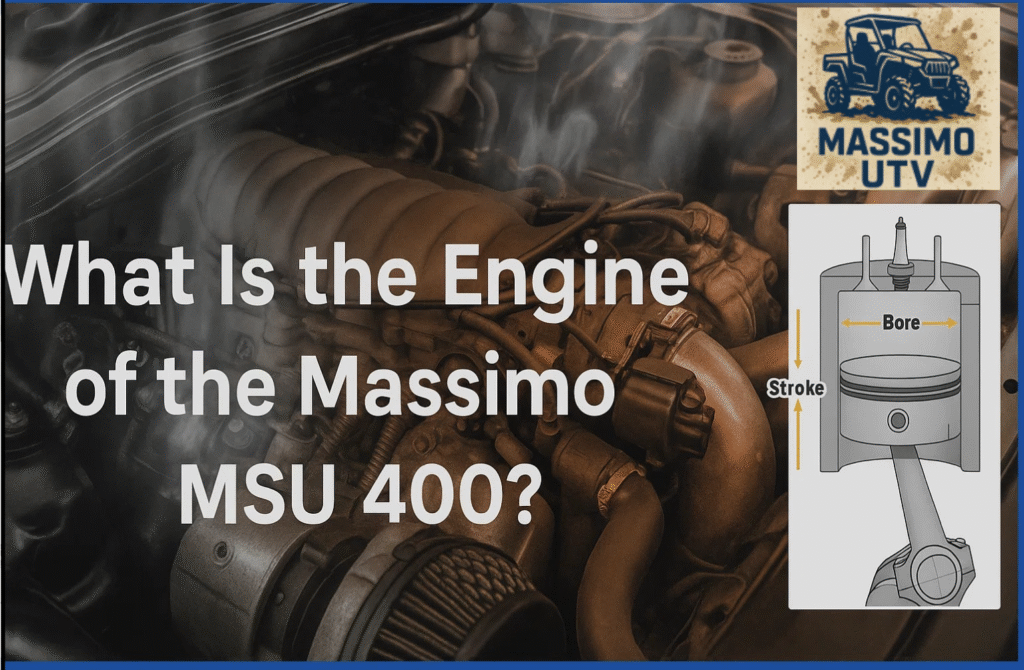 What Is the Engine of the Massimo MSU 400?