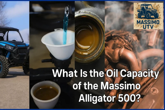 What Is the Oil Capacity of the Massimo Alligator 500?
