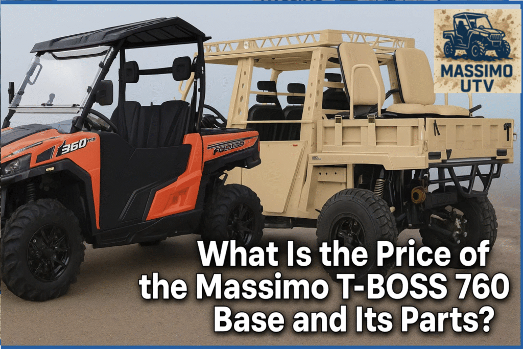 What Is the Price of the Massimo T-BOSS 760 Base and Its Parts