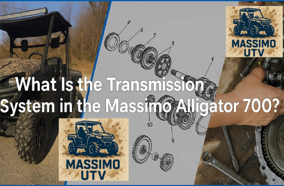 What Is the Transmission System in the Massimo Alligator 700?