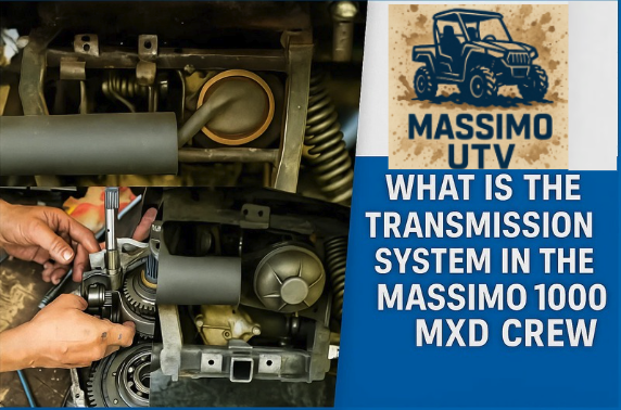 What Is the Transmission System in the Massimo WARRIOR 1000 MXD CREW?