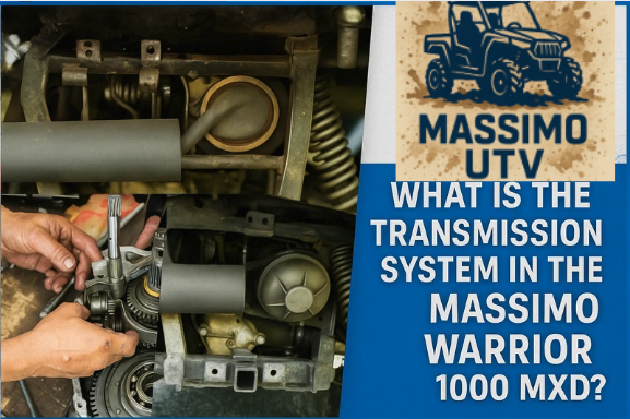 What Is the Transmission System in the Massimo WARRIOR 1000 MXD?